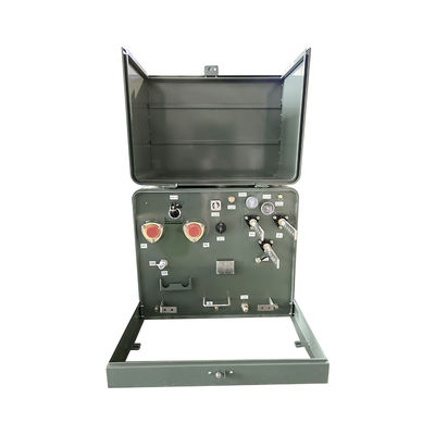 200KVA Single Phase Pad Mounted Transformer IEEE ANSI 34500V ถึง 120V เครื่องปรับเปลี่ยนไฟฟ้า