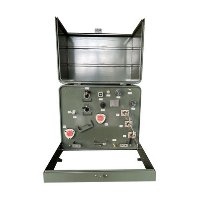 50KVA โทรทรานฟอเมอร์ปาดแบบเดียวติดตั้ง แอนซี IEEE มาตรฐาน 34500V ถึง 120V