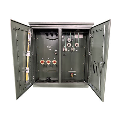 500kva แทรนซฟอร์เมอร์ติดตั้ง 3 ขั้นตอน 12000V ถึง 208Y 304 SS NEMA 3R แรดียลฟู้ด