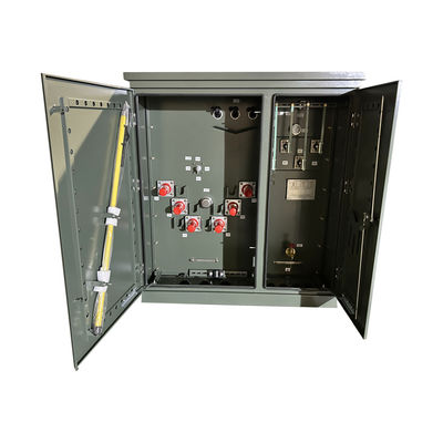 150kva แพดมอนท์ แทรนฟอร์มกระจายน้ํามัน 3 ขั้นตอน พลังงาน 34500V ถึง 208V ANSI / IEEE C57