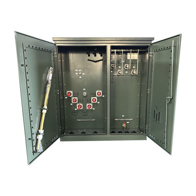 2500 Kva เครื่องแปลงพลังงานไฟฟ้า 3 ขั้นตอน ติดกับพัดไฟฟ้า ความดันสูง 35KV ถึง 480V
