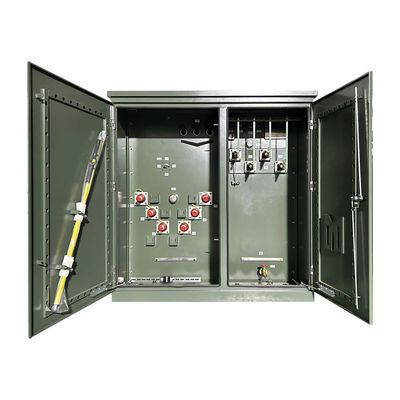 เครื่องแปลงชนิดน้ํามันไฟฟ้าติด 3 ขั้นตอน 1500kva 35kv คลาส