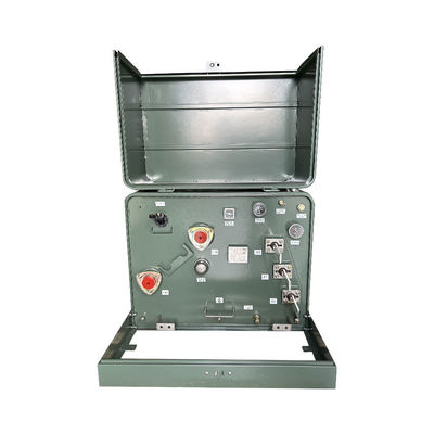 200kva Single Phase Pad Mounted Transformer Oil Immersion 5KV ประเภท ANSI IEEE มาตรฐาน