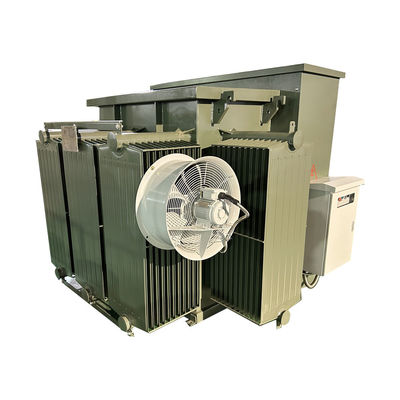 2500 Kva แทรนซฟอร์เมอร์ติดแพดสามเฟส ขั้นต่ํา 12470v ถึง 480V UL Certification