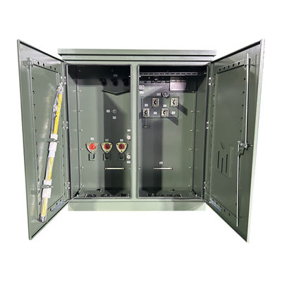 500 Kva 3 Phase Pad Mounted Power Distribution Transformer ความดันสอง 12470V & 4160V รับรอง UL