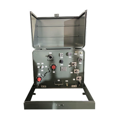 167 Kva เครื่องแปลงการกระจายพลังงานที่ติดกับแผ่นระยะเดียว IEEE ANSI Standard 34.5KV ถึง 240/120V