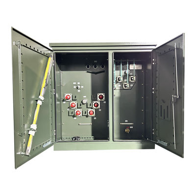 500Kva 3 Phase Pad Mounted Transformer ใช้ในบ้าน 34.5KV ถึง 208V UL รับรอง