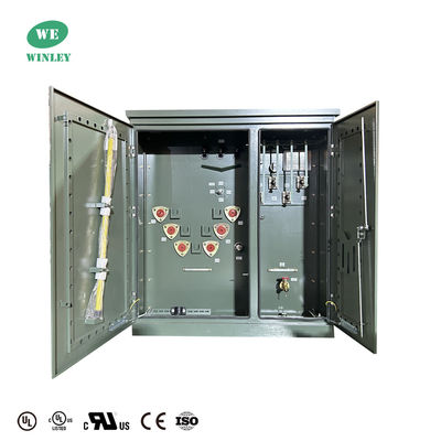 300Kva เครื่องแปลงสามเฟสติดกับพัด 13200V ถึง 480Y UL Certified
