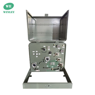 75Kva 1 Phase Pad Mounted Transformer Oil ลงน้ํามัน 34.5KV ถึง 240V IEEE CSA มาตรฐาน IEC