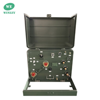 167Kva Single Phase Pad Mounted Transformer Distribution Residential 13.8KV DOE 2016 มาตรฐาน