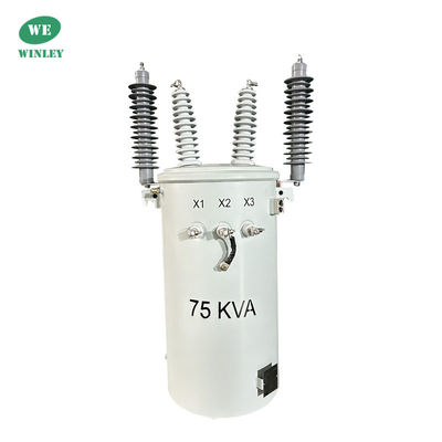 75kva ตราติดตั้งแปลงน้ํามันดําน้ํา 22860V เครื่องแปลงพลังงานไฟฟ้า