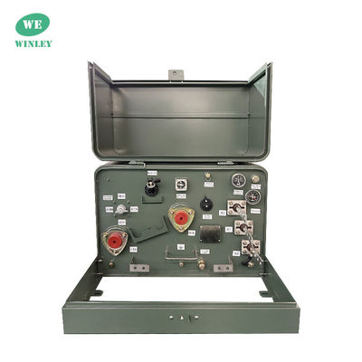 เครื่องแปลงกระจายไฟฟ้า 100kva Single Phase Pad 13.8KV ถึง 240V