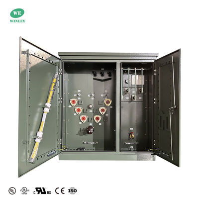 เครื่องแปลงพลังงานแสงอาทิตย์ 225kva เครื่องแปลงพลังงานแสงอาทิตย์ 3 ขั้นตอน สําหรับการใช้งานพลังงานแสงอาทิตย์ Step Up 208V ถึง 13.8KV