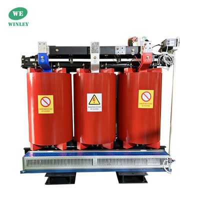1000KVA ทรานฟอรเมอร์โค้ลเหล็ก 3 ขั้นตอน 11KV ถึง 433KV เครื่องแปลงกระจายพลังงานแบบแห้ง