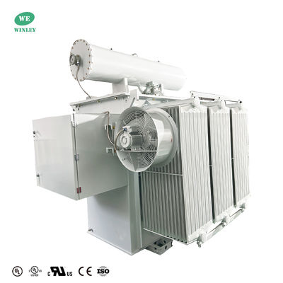 2.5MVA Substation Power Transformer Conservator ประเภทน้ํามันดําน้ํา ขั้นต่ํา 24940V ถึง 480V มาตรฐาน IEEE ANSI