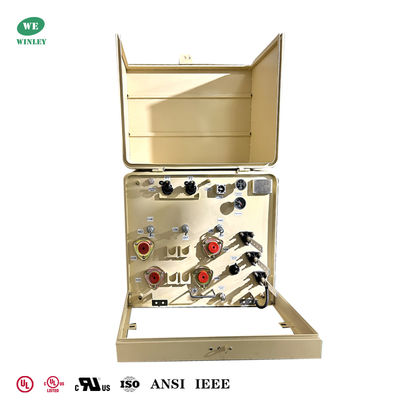 25kva Single Phase Pad Mounted Transformer 316 SS FR3 13800v ถึง 120v เครื่องแปลงขั้นต่ําการกระจายพลังงานที่ได้รับการรับรองจาก ULC