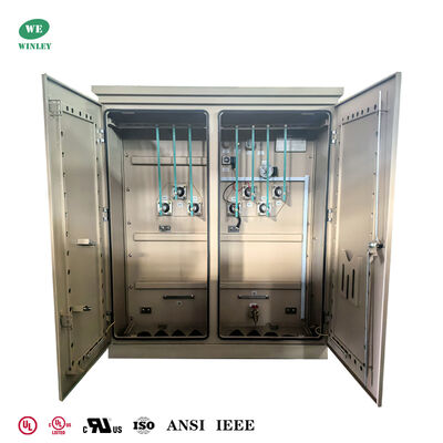 1500kva แทรนฟอร์เมอร์สามเฟสปาดติดตั้ง น้ํามันเต็มความดันต่ํา 480V ถึง 240V แทรนฟอร์เมอร์พลังงานไฟฟ้าหน้า