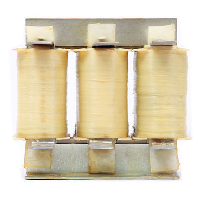 อินพุต AC สามเฟสเครื่องปฏิกรณ์ Inductor Series Reactor Copper