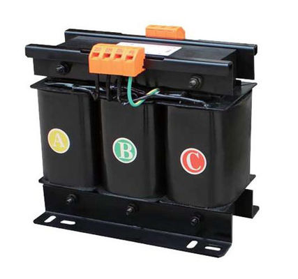 แหล่งจ่ายไฟ 25KVA หม้อแปลงไฟฟ้าชนิดแห้งสามเฟส 415V 200V Copper