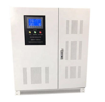 ตัวควบคุมแรงดันไฟฟ้าอุตสาหกรรมสามเฟส 130KVA เหนืออุณหภูมิ