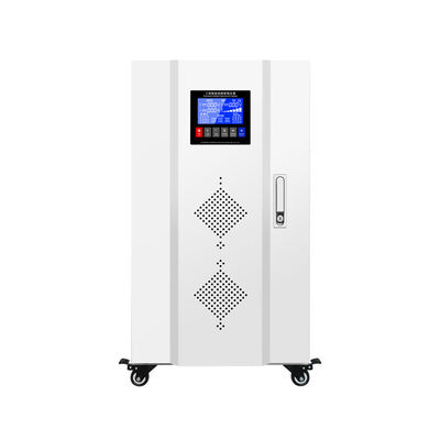 ตัวควบคุมแรงดันไฟฟ้าอัจฉริยะสามเฟส 50KVA จอแสดงผล LED LCD