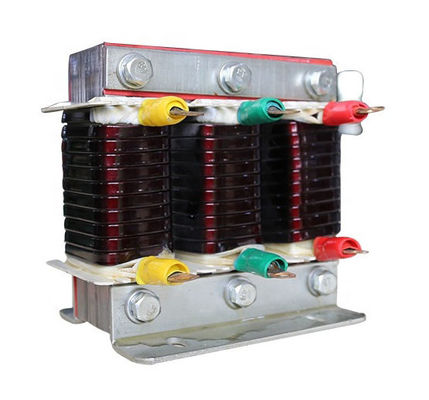380V 110W มอเตอร์ 3 เฟสเครื่องปฏิกรณ์ทองแดงคดเคี้ยว 12.5Kvar 3.08mH