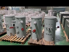 ประเภท CSP ประเภท Single Phase Pole Mounted Transformer Oil ลงน้ํามัน 4160V ถึง 120V มาตรฐาน IEEE ANSI