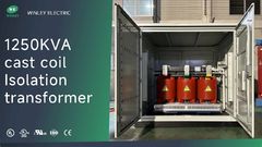 หม้อแปลงไฟฟ้าชนิดแห้งหล่อเรซิน 1250Kva, ฉนวน 480V, มาตรฐาน IEEE ANSI
